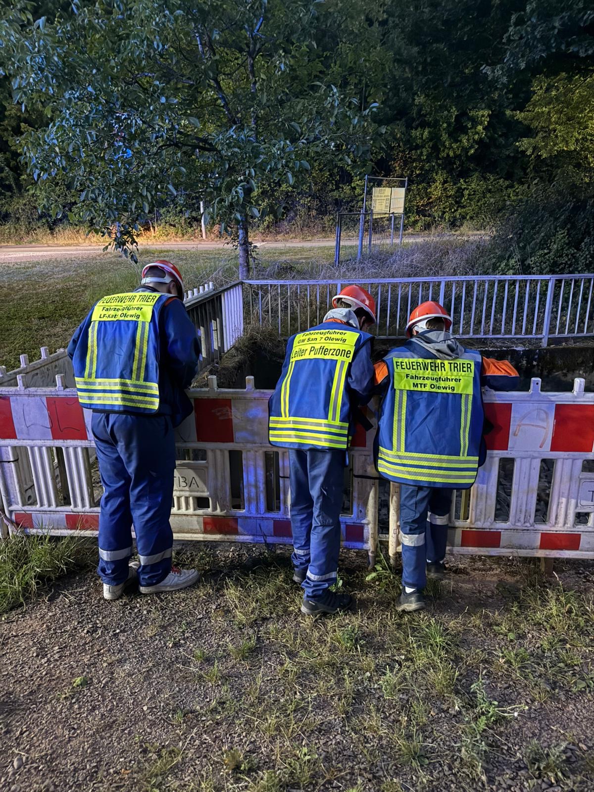 Übung der Jugendfeuerwehr